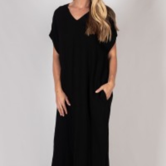 Before You - Black Maxi Dress Small, Medium, Large - Picture 1 of 4